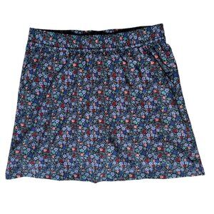 M 10 12 Girls Swiss Alps Ditzy Floral Print Tennis Skirt Shorts
